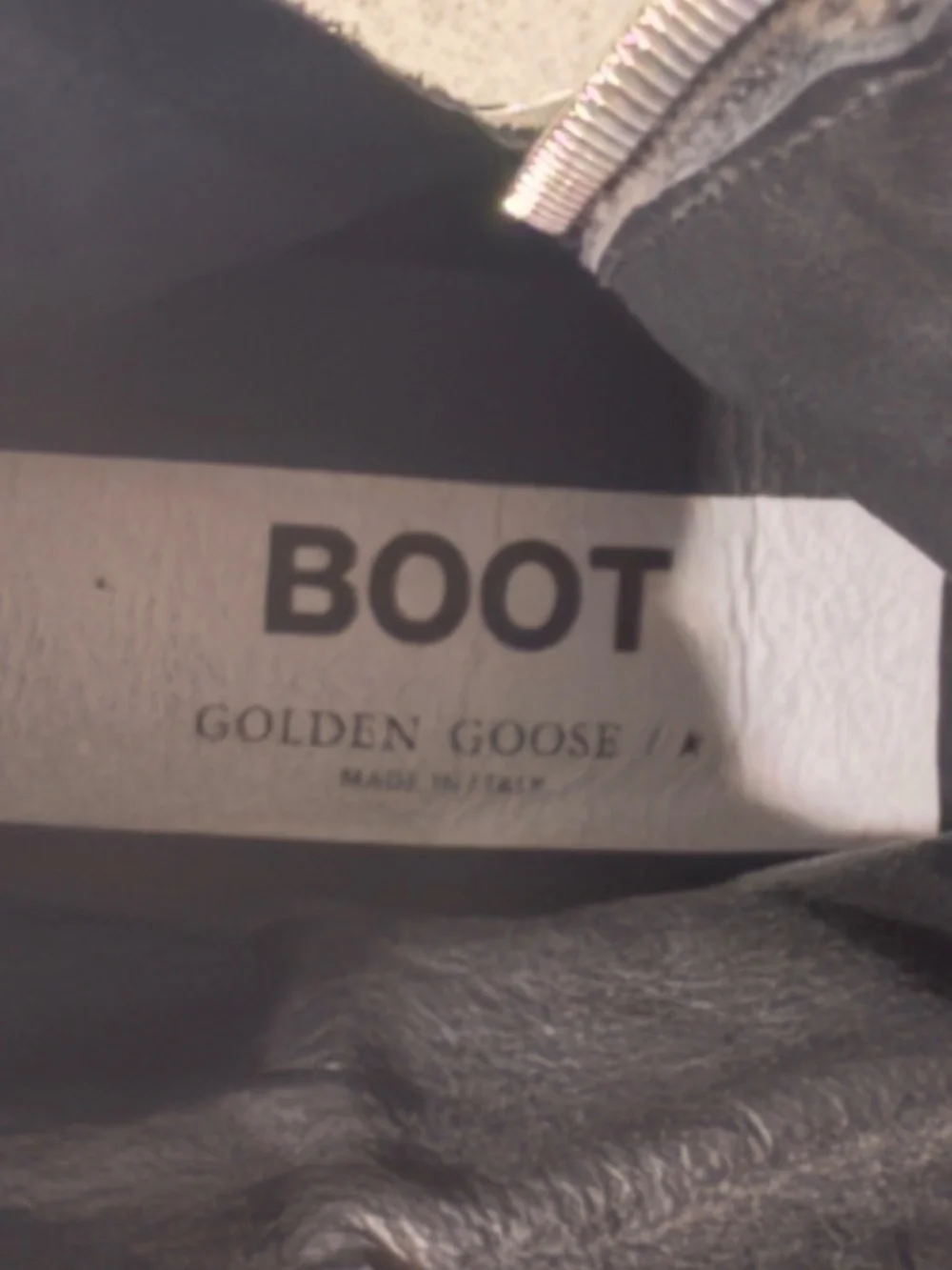 Golden Goose “Young” leather zip cowboy ankle boots - size 35 /approx size 5 US